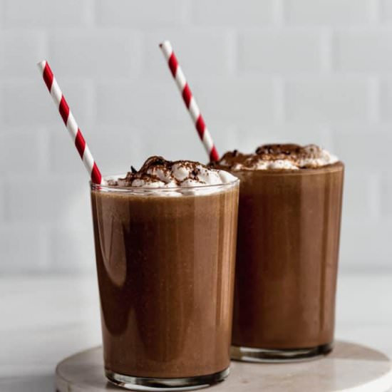 Frozen Hot Chocolate - Recipe photo by choosingchia