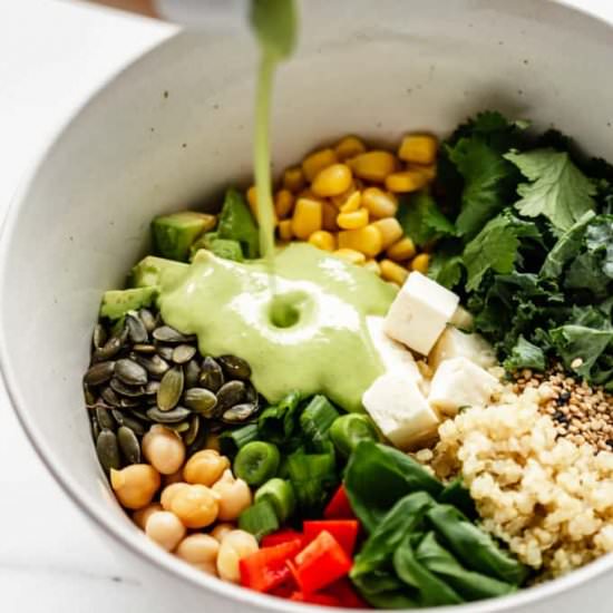 Quinoa Power Bowls - Recipe photo by choosingchia