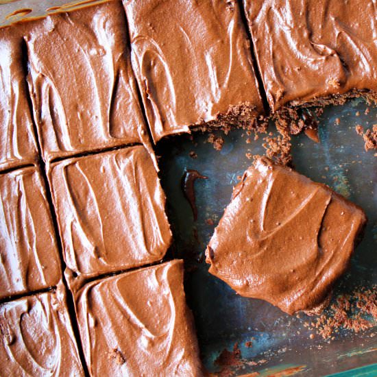 Homemade Chocolate Frosting - Recipe photo by eyesclosedcooking