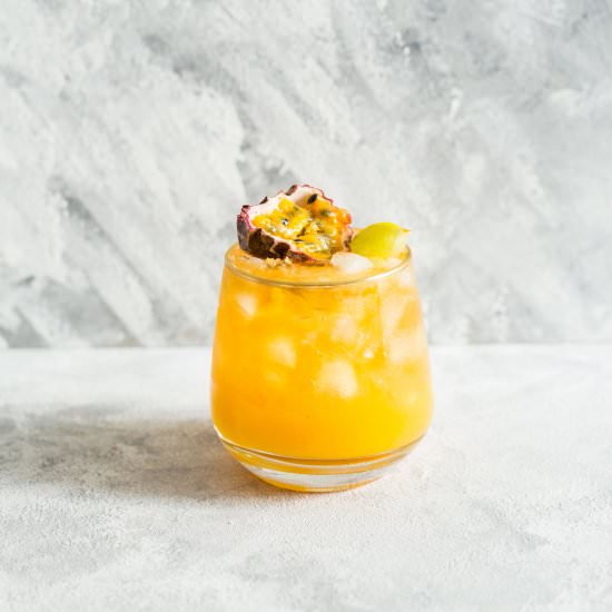 Passion fruit & rum cocktail - Recipe photo by mysugarthumb@gmail.com