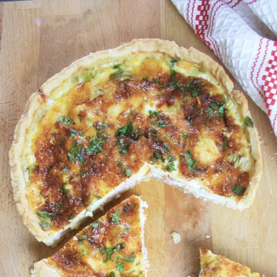 Quiche Lorraine - Recipe photo by chezlerevefrancais