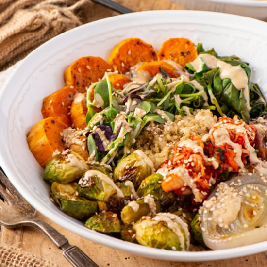 Basic Buddha Bowl - Recipe photo by plantedandpicked
