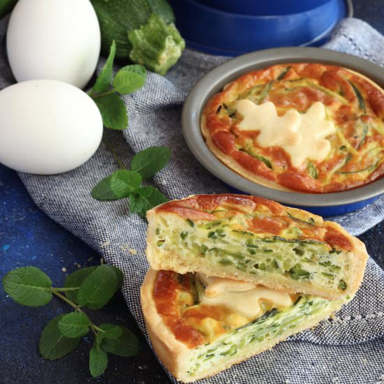 Zucchini Savory Quiches - Recipe photo by Profumo di Limoni