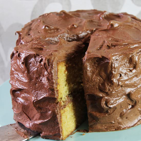 Yellow cake - Recipe photo by hornoMX