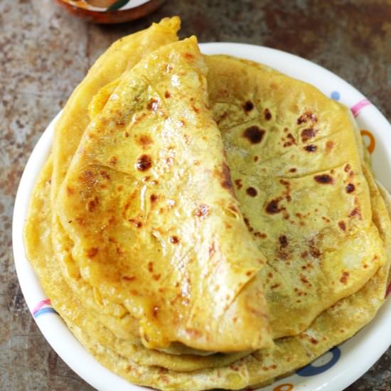 Homestyle Aloo Paratha - Recipe photo by merrytummy
