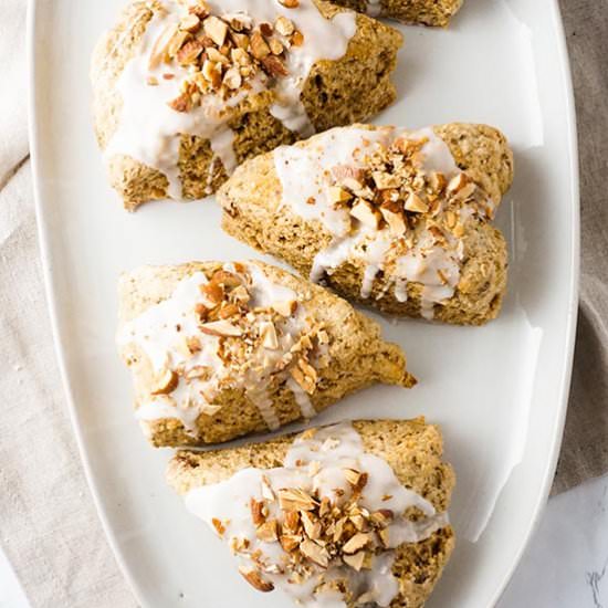 Banana Nut Scones - Recipe photo by Hungry Haley