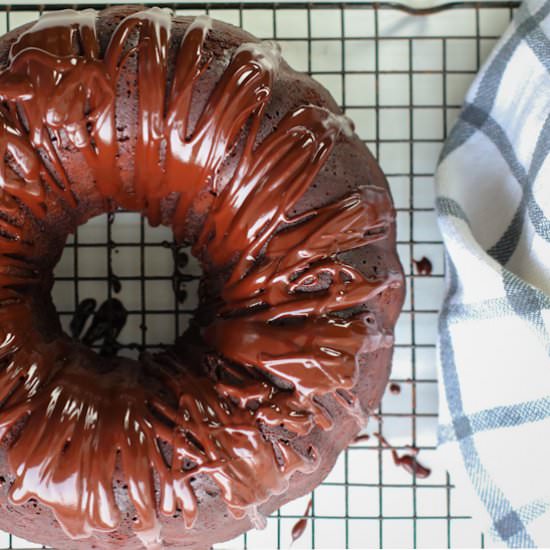 Chocolate Beet Cake - Recipe photo by servingtonight