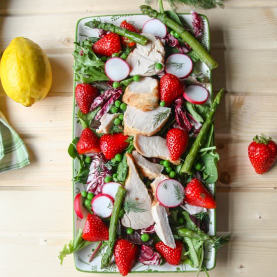 Spring Chicken Salad - Recipe photo by the food blog