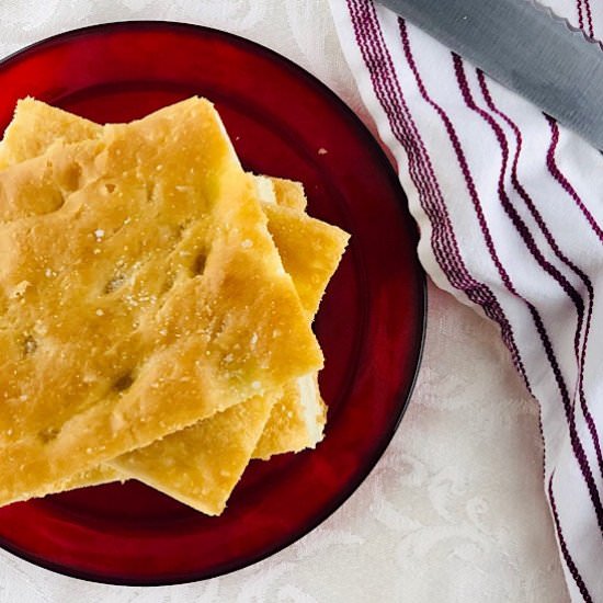 Chef Gena's Classic Focaccia Bread - Recipe photo by The Sum of All Sweets