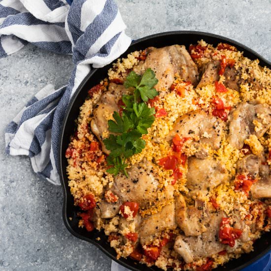 Italian Chicken Skillet Dinner - Recipe photo by GoodThingsBakingCo