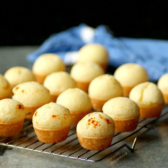 Brazilian Cheese Bread - Recipe photo by DomesticDreamboat