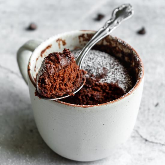 Chocolate Mug Cake - Recipe photo by bakingistherapy