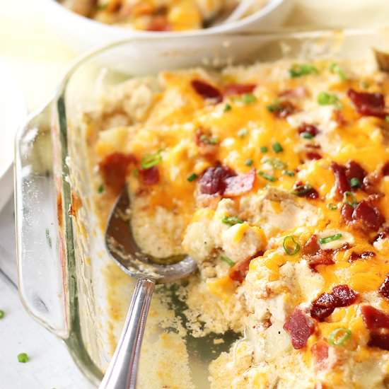 Bacon Ranch Chicken and Potatoes - Recipe photo by SimplyHappenings