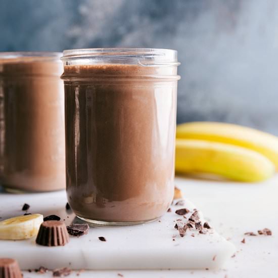 Peanut Butter Protein Shake - Recipe photo by Chelsea Lords