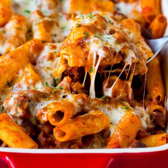 Pasta al Forno - Recipe photo by dinneratthezoo