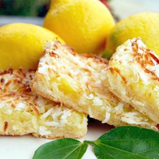 Lemon Coconut Bars - Recipe photo by Gonna Want Seconds