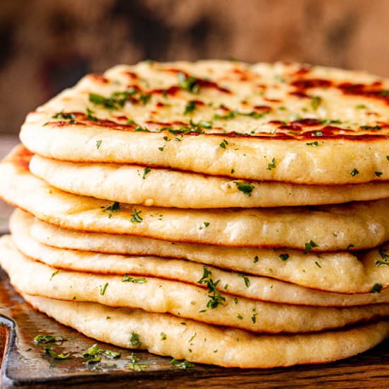 Homemade Flatbread Recipe - Recipe photo by easyweeknightrecipes