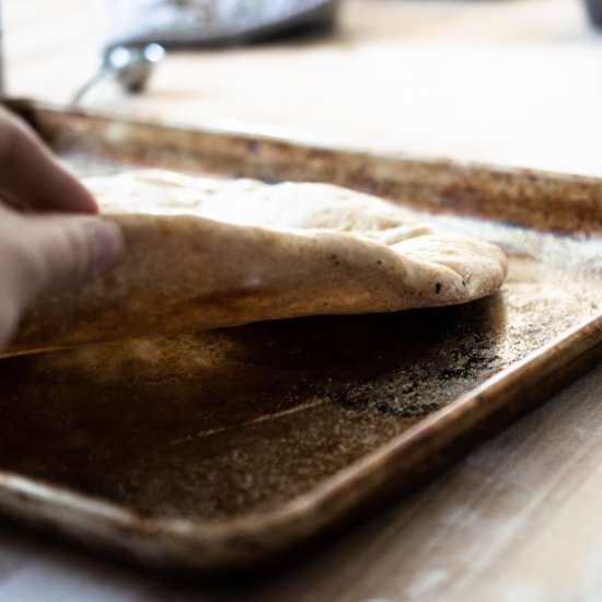 Whole Wheat Pizza Crust - Recipe photo by the frozen biscuit
