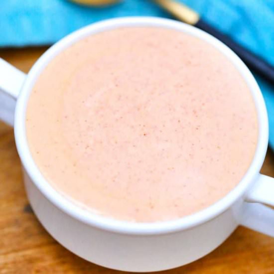 Yum Yum Sauce - Recipe photo by peasandpeonies
