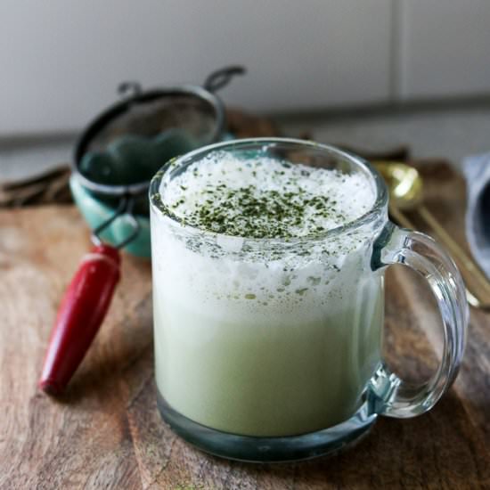 Matcha Green Tea Latte - Recipe photo by LifesLittleSweets