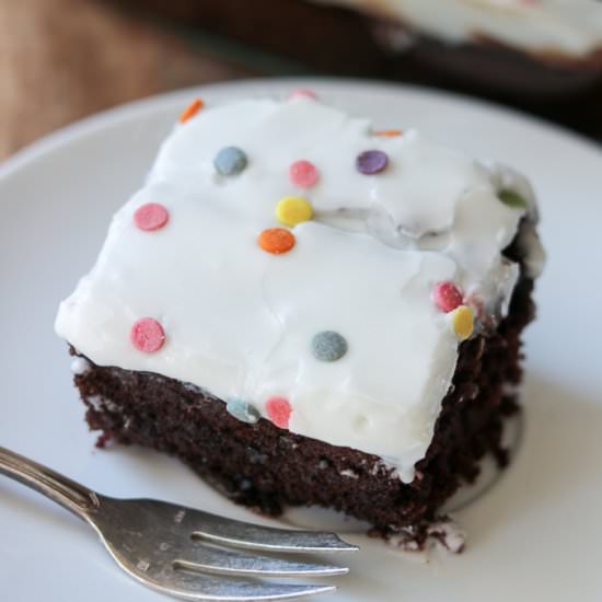 Wacky Cake - Recipe photo by LifesLittleSweets