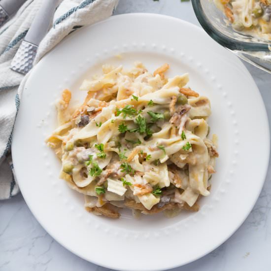 Classic Tuna Noodle Casserole - Recipe photo by familyfreshmeals