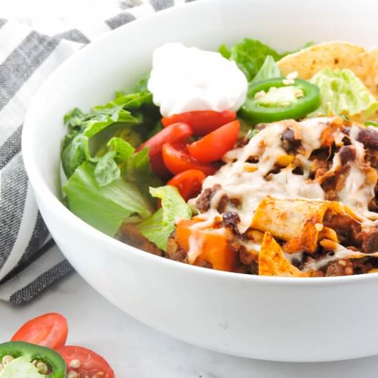 Anything Goes Taco Casserole - Recipe photo by Fresh Fit Kitchen