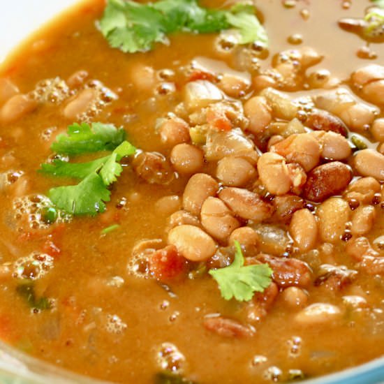 Borracho Beans - Recipe photo by explorecookeat