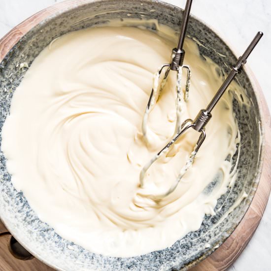 Maple Cream Cheese Frosting - Recipe photo by foolproofliving.com