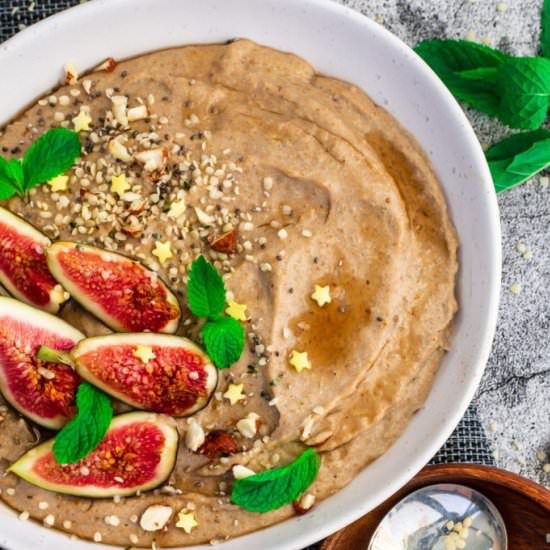 Quinoa Tahini Porridge With Figs - Recipe photo by KlaraW