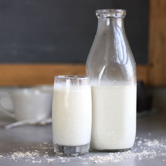 Quick Oat Milk Recipe - Recipe photo by Cathys Gluten Free