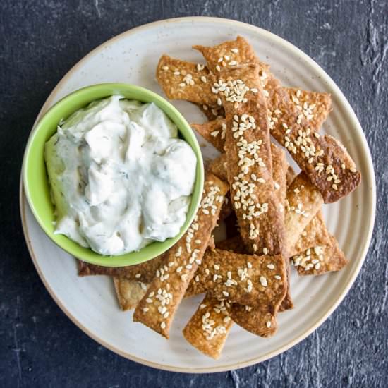Homemade Wholewheat Lavash - Recipe photo by The Desserted Girl