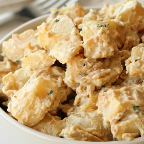 Vegan Potato Salad - Recipe photo by lovingitvegan