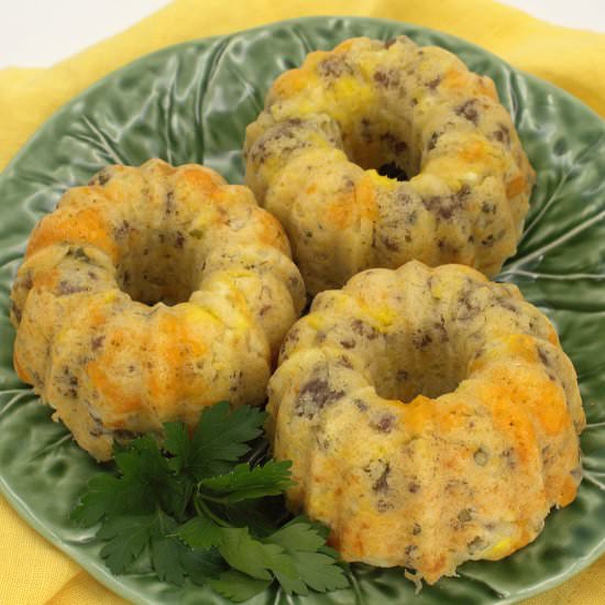 Sausage & Egg Breakfast Bundlettes - Recipe photo by PalatablePastime