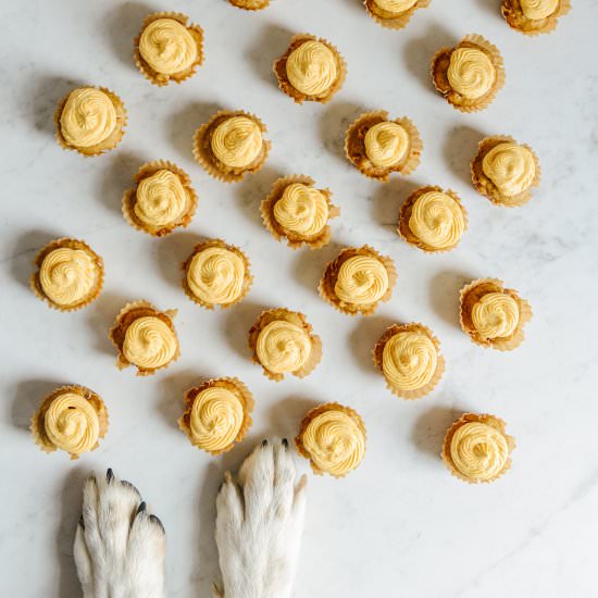 GF Muffins For You & Your Dog - Recipe photo by With The Grains