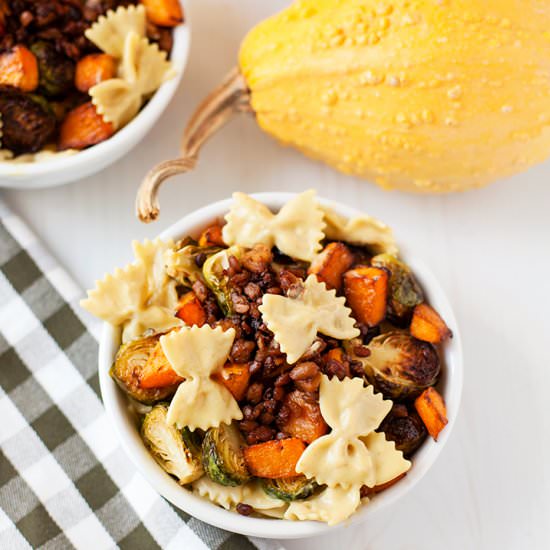 Roasted Vegetable Mac N' Cheese - Recipe photo by katieshealingkitchen