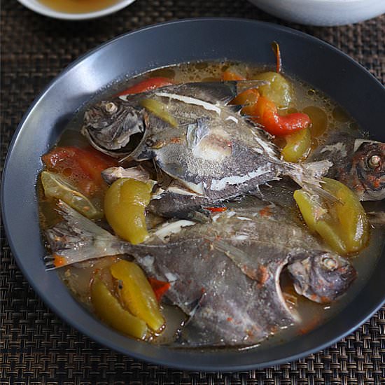 Pinangat na Pompano sa Kamias - Recipe photo by peachkins