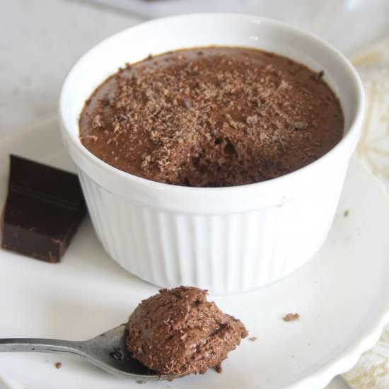 2 Ingredient Chocolate Mousse - Recipe photo by chezlerevefrancais