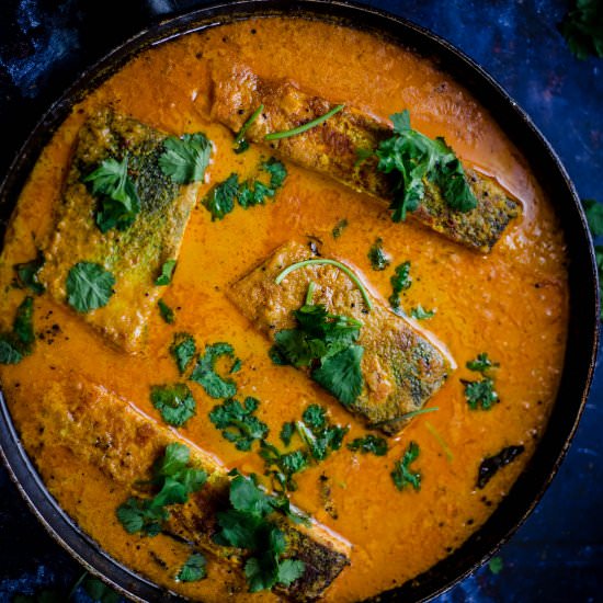 Indian Salmon Fish - Recipe photo by tiffinandteaofficial