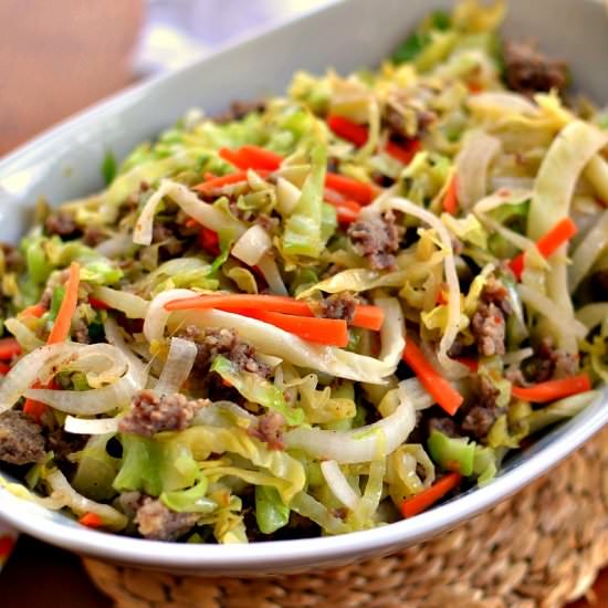 Egg Roll in a Bowl - Recipe photo by Small Town Woman