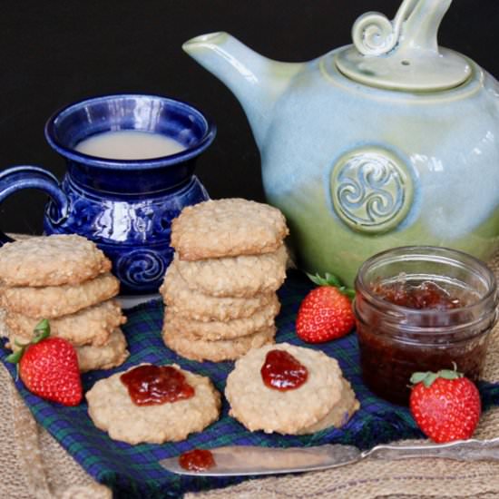 Scottish Oat Cakes - Recipe photo by Runcible Eats