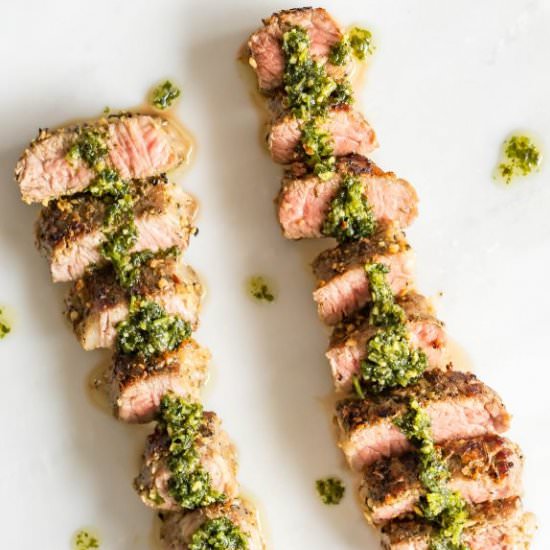 SOUS VIDE TRI-TIP STEAK - Recipe photo by aducksoven