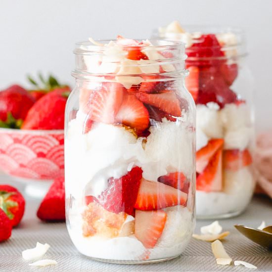 Strawberry Shortcake Trifles - Recipe photo by The Best of this Life