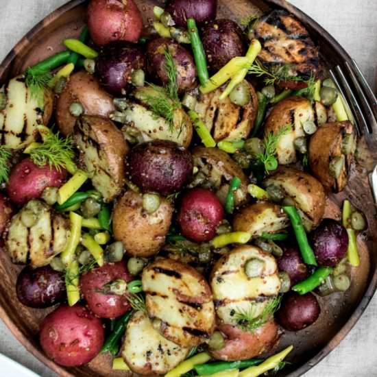 Grilled Potatoes & Beans - Recipe photo by The Original Dish