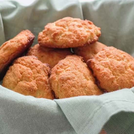 Low Carb Breakfast Biscuits - Recipe photo by debsdailydish