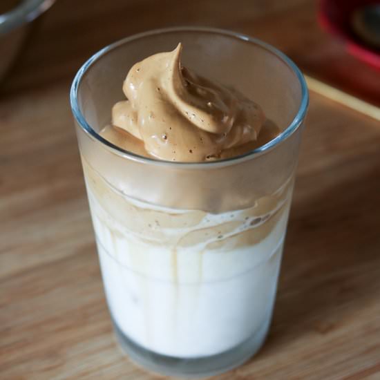 Decaffeinated Dalgona Coffee - Recipe photo by LifesLittleSweets