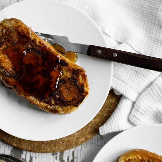 Fluffy Cinnamon French Toast - Recipe photo by basilanddill
