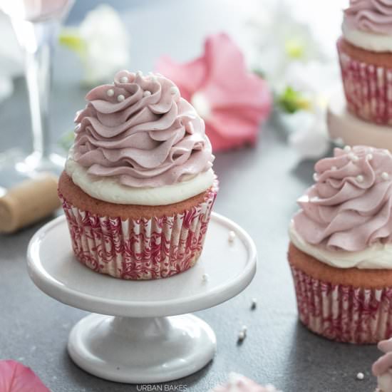 White Zinfandel Cupcakes - Recipe photo by URBANBAKES