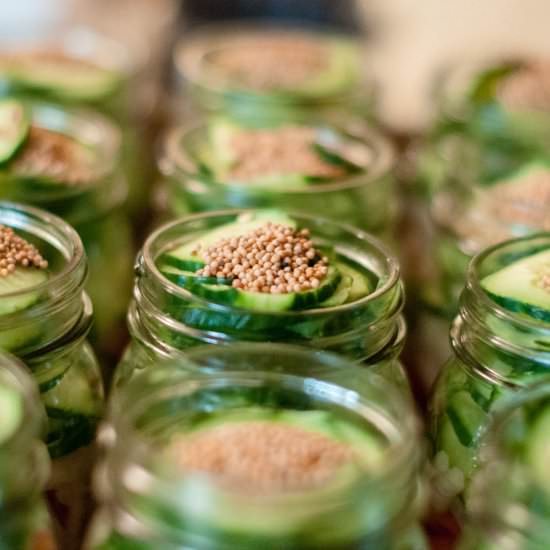 Mennonite Refrigerator Picles - Recipe photo by NaomiThomson