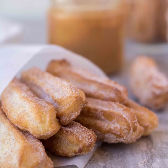 The best Air Fryer Churros - Recipe photo by lifestyleofafoodie